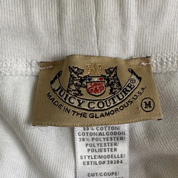 2006 Gold Tag White Juicy Couture Flare Pants - Picture 8 of 9